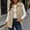 Khaki, variant on Women Corduroy Vest Sevevn Collared Sleeveless Button Down Casual Waistcoat with Chest Pockets for Daily Layering Outfits