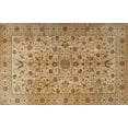 thumbnail image 1 of Ahgly Company Machine Washable Indoor Rectangle Traditional Light Brown Area Rugs, 3' x 5', 1 of 7