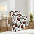 thumbnail image 3 of Yibo Banana, Fruit Vegetables Christmas Blanket, Ultral Soft Fleece Flannel Blanket for Girls and Boys, Foods Blanket Used for Bed, Couch, Sofa, Chairs Blanket for Pets/Toddler, 3 of 9