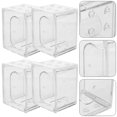 thumbnail image 4 of 4pcs Watch Box Transparent Watch Gift Box Jewelry Box Organizer For Home Travel, 4 of 4