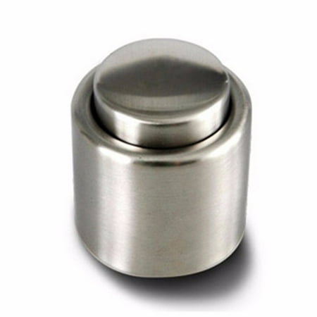 

2Pcs Stainless Steel Sealed Bottle Stopper For Wine Champagne Sealer Caps Vacuum