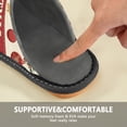 thumbnail image 6 of IAUYY Memory Foam House Slippers Suitable for Both Men and Women. Comfortable, Anti-Slip Plush Flat-Bottomed Slippers The Best Holiday Gift Vintage Christmas Decorations, 6 of 9