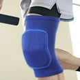 thumbnail image 4 of Pair Knee Pads for Women Men - Anti-Slip Padded Sponge Knee Protector, Soft and Breathable Knee Pads for Volleyball, Dancing, Football, Yoga, Basketball, and Skating (Blue), 4 of 6