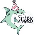 thumbnail image 2 of CafePress - Shark Birthday Mugs - 11 oz Ceramic Mug - Novelty Coffee Tea Cup, 2 of 4