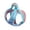 Blue, variant on Cat Harness and Leash for Walking, Escape Proof Soft Adjustable Kitten Harness and Leash Set, Easy Control Breathable,Reflective Cat Harness,4 Colors,3 Sizes,for All Types of Cats