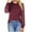 Wine, variant on BUIgtTklOP Women's Waffle Knit Tops Dressy Business Casual Blouses Lace Long Sleeve Work Shirts Fall Clothes