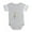 Heather Gray, variant on CafePress - Pluto2 DKT - Cute Infant Baby Football Bodysuit