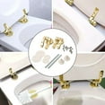 thumbnail image 5 of 1 Set Toilet Fixing Kit Soft Close Toilet Hinges For Stainless Steel Toilet Lid, 5 of 9