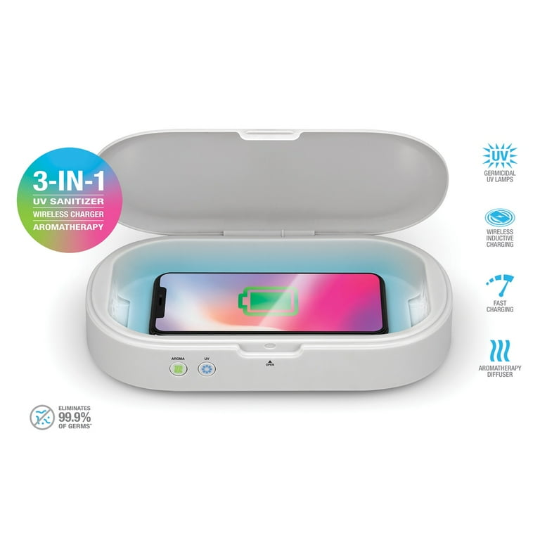 Ilive Uv Led Sanitizer With Aromatherapy & Wireless Charging (Iaaq600G)