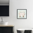 thumbnail image 3 of Stupell Industries French Country Relax Floral Tub Black Floating Frame Canvas Art, 18 x 18, by Mollie B., 3 of 8