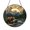 Acrylic 3.5 Inch, variant on Round Bear Family Glass Suncatcher Window Decor, Woodland Wildlife Light Catcher Hanging Art, Timeless Nature Home Accent