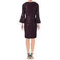 thumbnail image 2 of Lauren Ralph Lauren Womens Party Bell Sleeve Special Occasion Dress, 2 of 2