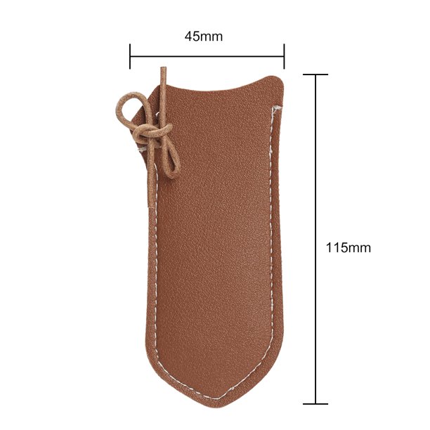 Cubiertas De Cuero Para Manijas De Sartenes Antideslizante Sartén Hierro Fundido Wok Manija Titular Manga Accesorios para acampar al aire libre Sywqhk Para Estrenar