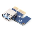 thumbnail image 4 of PCI Express Riser Card USB 3.0 Cable PCI-E 1X a 16X Extender Adaptador PCIe Ndcxsfigh Para estrenar, 4 of 6