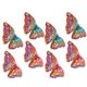 thumbnail image 1 of Globos de Papel de aluminio ANGGREK 8 Globos 3D reutilizables autoadhesivos, 1 of 8