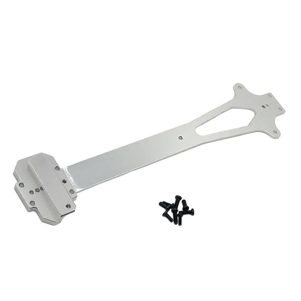 Piezas de actualización Placa de segundo piso 1:12 WLtoys 124018 124019 Reemplazo 4WD Plata