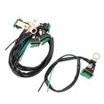 thumbnail image 3 of Motorcycle Horn Switch Button, Motorcycle Horn Start Switch Button 10mm Mirror Mounting Hole  for Electric Bikes, 3 of 8