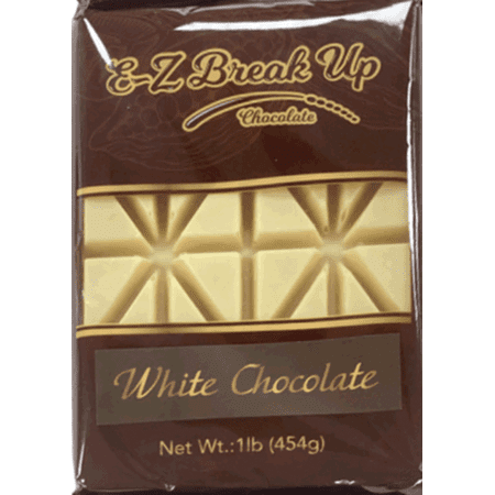 E-Z BREAK UP WHITE CHOCOLATE 454GR