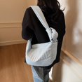 thumbnail image 3 of Crescent Crossbody Mujeres Gran Capacidad Diaria Acolchada para Damas () Azul, 3 of 7