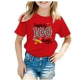 thumbnail image 2 of FDDMis Girl Crop Tops Crop Top T Shirt Childrens Clothes Girls Size 6-7 T Shirts for Teen Boys Undershirts Size 5-6 Shirts Girls 14-16 Cute T Girls Kids Shirts Boys 10-12 Boy Shirts Size 7, 2 of 6