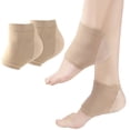 thumbnail image 1 of Heel Socks Protective Soft Breathable Open Toe Gel Heel Socks for Cracked Feet, 1 of 6