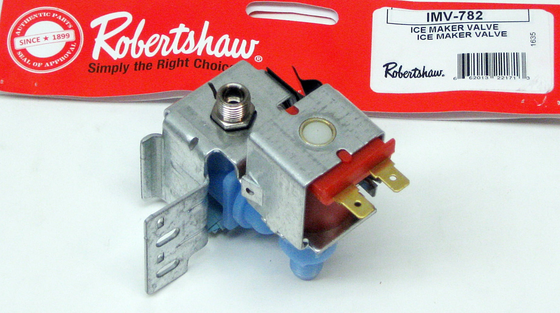 Robertshaw IMV-701 Dual Water Valve for Residential Refrigerator Icemakers