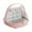 Pink, variant on oshhni Silkworm Breeding Box Carry Handle Silkworm Growth Box Breeding Box Pink