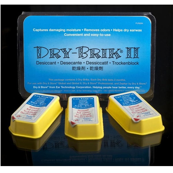 Dry Brik II Desiccant (2 packs of 3)