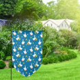 thumbnail image 2 of Wukai Cartoon Goose Print Garden Flag 12.5x18 Inch Double Sided Sun-resistant Rain-resistant, Wrinkle-resistant Colorfast(Only Flag), 2 of 7