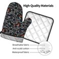 thumbnail image 4 of Xecao Cool Off-Road Vehicle Pattern Oven Mitts and Pot Holders Sets Heat Resistant Silicone Oven Mittens Extra Thicken Long Kitchen Cotton Oven Glove for Cooking, 4 of 7