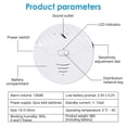 thumbnail image 4 of Alarma inteligente Tuya Wifi, sensor de vibración para puertas y ventanas, alerta de protección de seguridad, funciona con Smart, 4 of 5