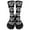yu1126#- White3, variant on Kids Sports Socks Six Seven 6 7 Graphic Print Youth Crew Socks
