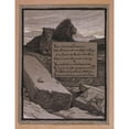 thumbnail image 2 of Elihu Vedder 15x18 Gold Ornate Wood Frame and Double Matted Museum Art Print Titled - Courts of Jamshyd (1883-1884), 2 of 4