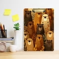 thumbnail image 5 of Acrylic Writing Board Silver 12.5*9 Inch Clipboards Transparent Acrylic Material Suitable For Office Classroom Teachers Fashion Bloggers Stationery Enthusiasts Cartoon Beaver Group, 5 of 9