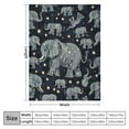 thumbnail image 4 of Orinice Manatees Throw Blanket Lightweight Warm Flannel Fleece Blankets Cozy Soft Blanket Gifts for Women Men Girls Boys  40x50in, 4 of 6