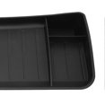 thumbnail image 3 of Behind Screen Storage Tray TPE Dashboard Hidden Tray Center Console Organizer Tissue Holder Replacement for Tesla Model 3 Y Black, 3 of 5