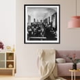 thumbnail image 3 of Historic Framed Print, Cigar makers, in a cigar factory, Valencia, Spain, 17-7/8" x 21-7/8", 3 of 9