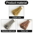 thumbnail image 2 of 100Mm Steel Wire Wheel Brush Rotary Tool Polishing Brush Home Rust Cleaning Tool, 2 of 6