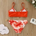 thumbnail image 6 of Gerichy Toddler Girl Swimsuit,Girls Bathing Suit Girls Short Sleeve Swimsuit 2-Piece Tankini UPF 50+ Rash Guard Set, 6 of 6