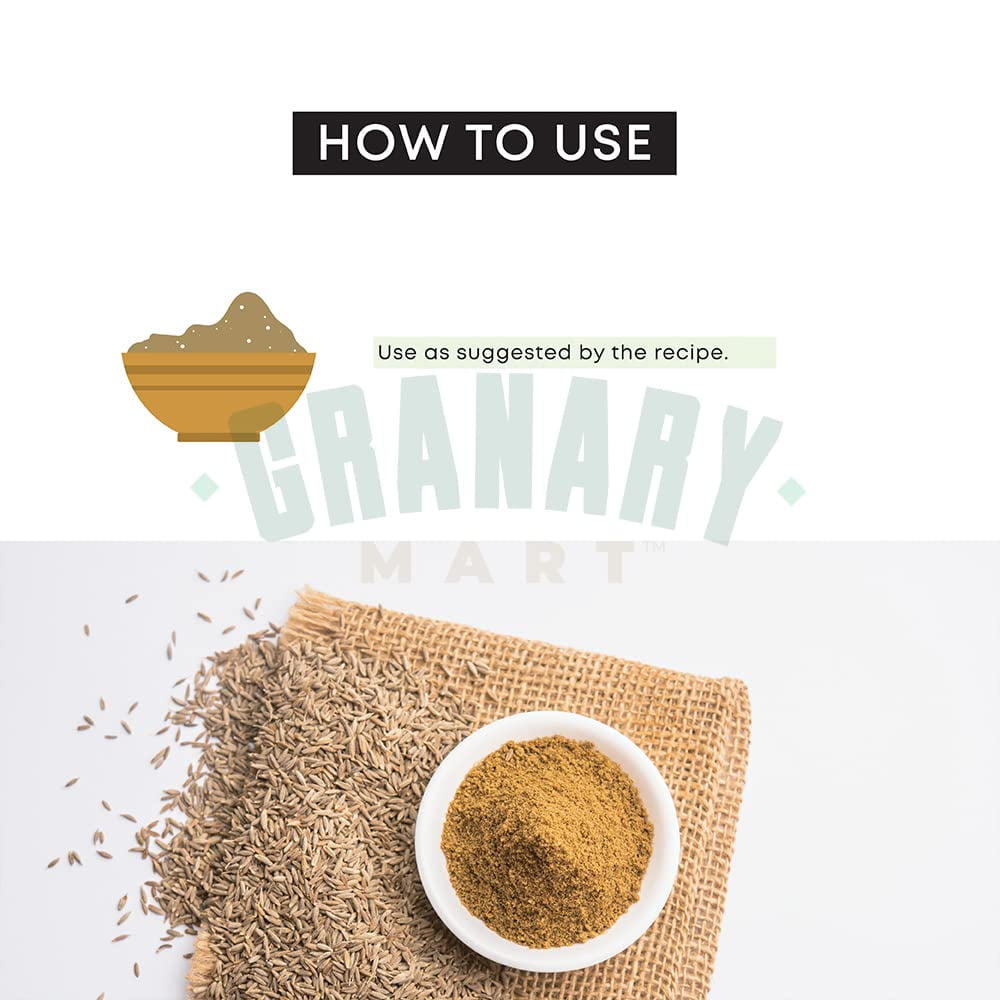 Natural Whole Cumin Seeds by Granary Mart – Gourmet Indian Spice – Excellent for Culinary Uses – Fresh and Quality Seeds – Adds Flavor & Aroma - Affordable Bulk Rate – 33 lbs. Bulk Bag