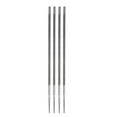 thumbnail image 1 of Unique Bargains Chainsaw File, 13/64' (5.2mm) Round High Carbon Steel Double Cut Sharpen Rasp, 4 Pack, 1 of 5