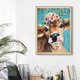 thumbnail image 2 of 5D DIY Diamond Painting Kits de taladro completo Vaca Crystal Diamond Stitch Bordado Decoración Square Drill Bit 30x40cm XianweiShao 9024715016225, 2 of 5