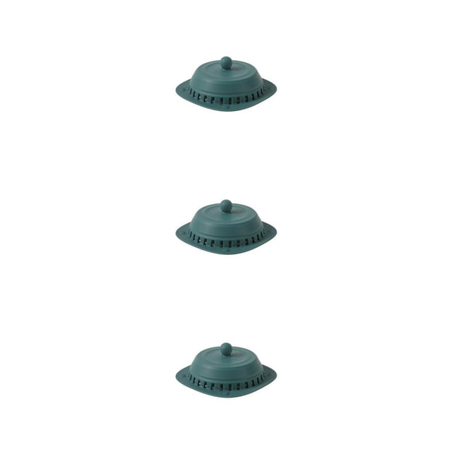 Bewildely Colector de pelo de drenaje, fregadero cuadrado de silicona para Hotel, fregadero de cocina, baño, colador de suelo, tapón, cubierta de Type1 NO1 Bewildely CBP485659