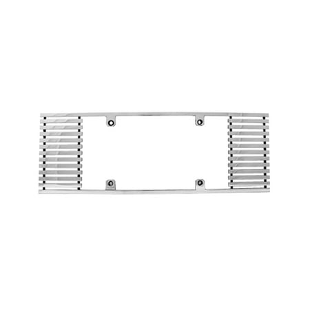 Edge Billet - IPCW CWL-833A 8mm BILLET LICENSE PLATE FRAME STRAIGHT EDGE