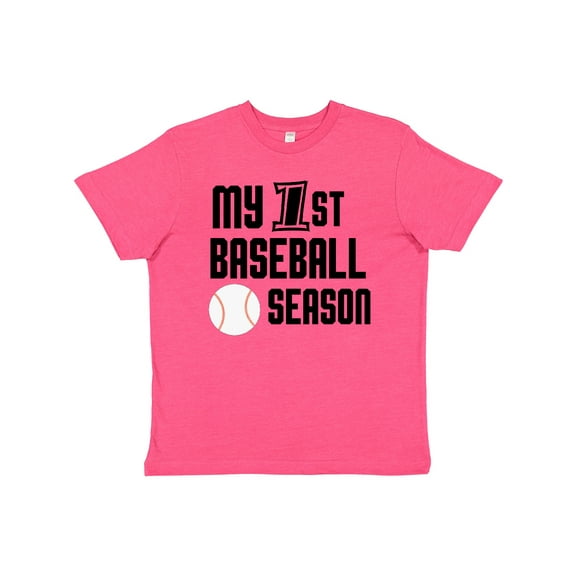 Inktastic my 1st baseball season Youth T-Shirt