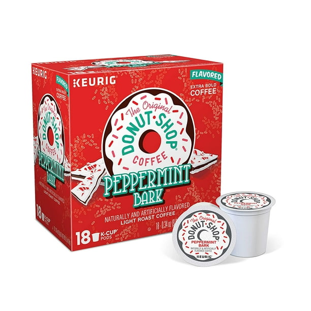 The Original Donut Shop Peppermint Bark Kcups by Donut