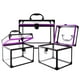 thumbnail image 3 of Set de 3 Organizadores Transparentes de Acrílico para Cosméticos SHANY, 3 of 9