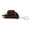 Brown, variant on YIEMEEN Cute Western Cowboy Hat Keychain Pendant Keyrings Craftsmanship Phonechain Perfect for Key Bag and Purses