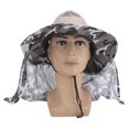 thumbnail image 1 of Sombrero De Playa, Camuflaje De Fibra De Poliéster, Transpirable, Ala Ancha, Sombrero De Cubo, Ligero, De Secado Rápido, Con Cuerda Ajustable A Prueba De Viento Para Pescar Para, 1 of 7