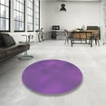 thumbnail image 4 of Ahgly Company Machine Washable Indoor Rectangle Transitional Purple Area Rugs, 5' x 8', 4 of 7
